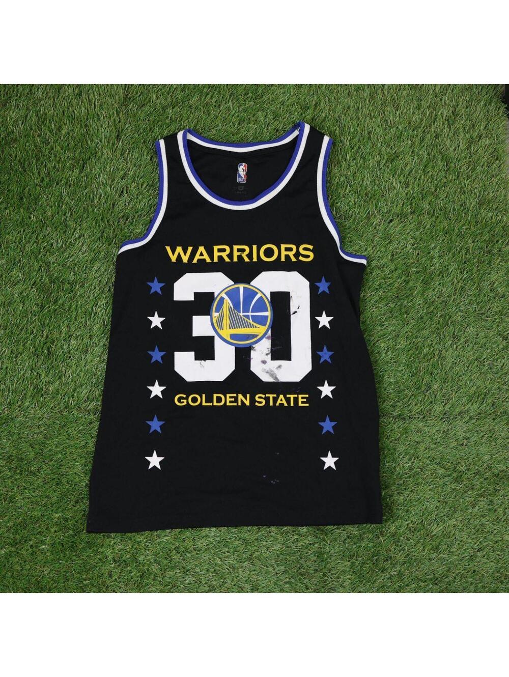Golden State Warriors Stephen Curry #30 Black Basketball Jersey